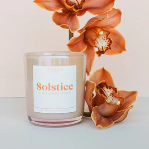 Solstice Crystal Candle Collection