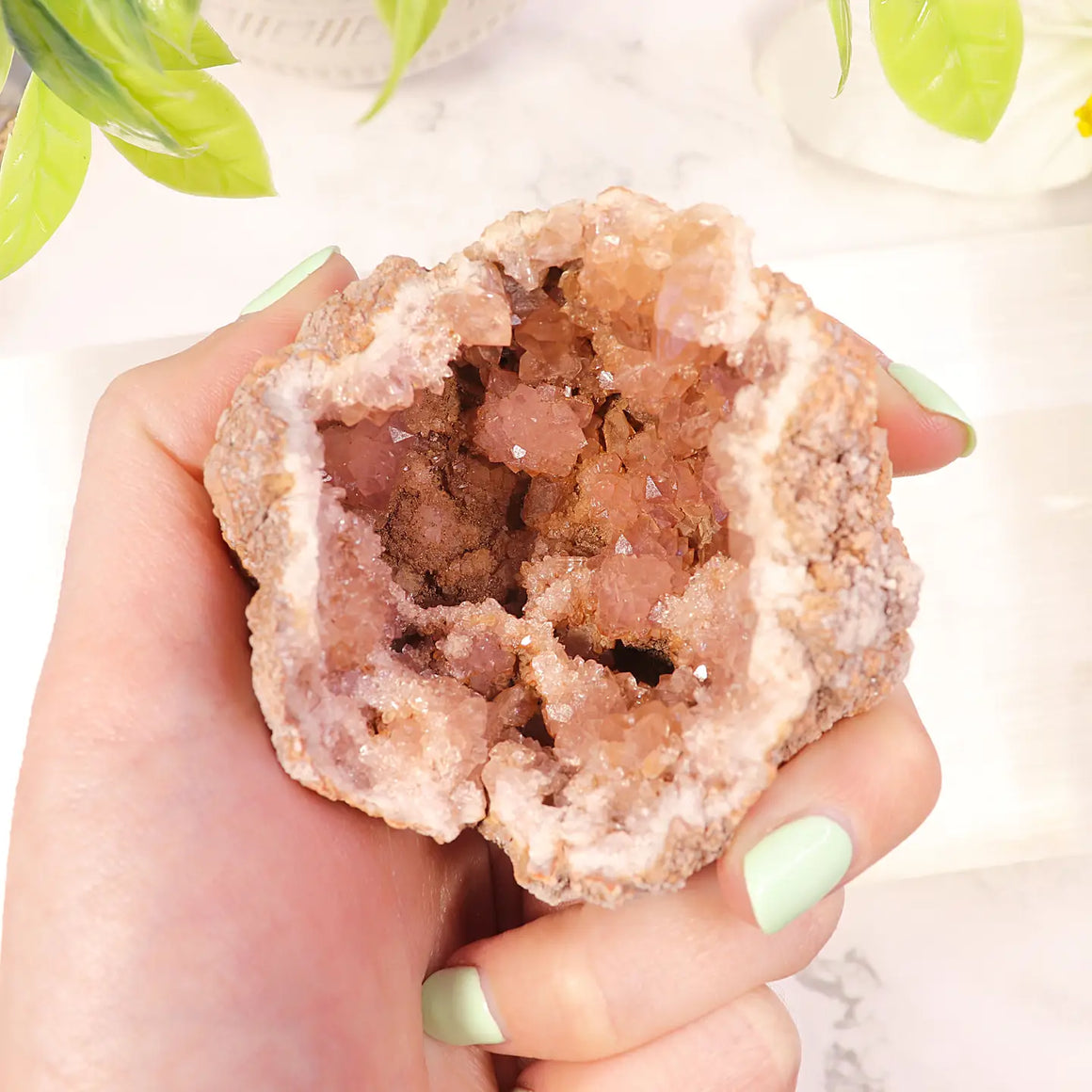 Pink Amethyst Cluster