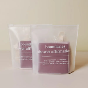 Gift Set - Boundaries Shower Affirmations™
