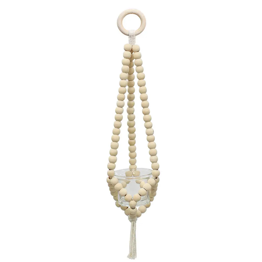 world market macrame plant hanger Beaded Macrame Plant Hanger