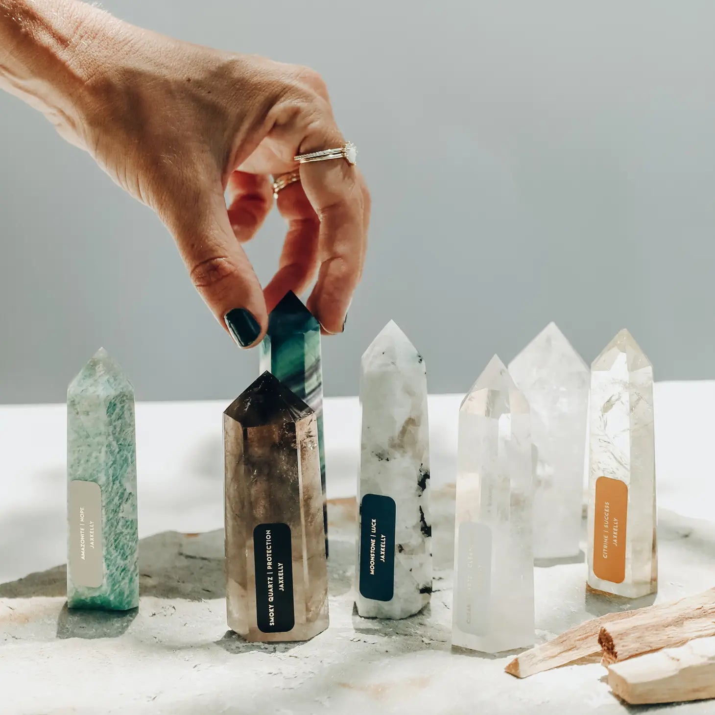 Crystal Points - Grounded Bodyworks