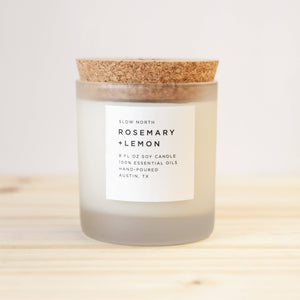 Frosted Candle Collection