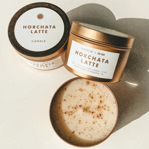 Horchata Latte Candle Tin